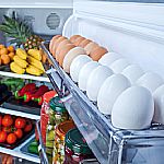 Ne shranjujte jajc na vratih hladilnika